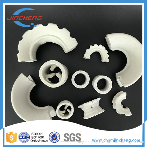 Ceramic Super Saddles High Acid Resistance Ceramic Random Packing 50mm